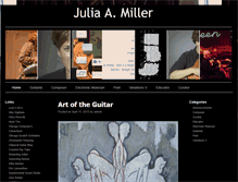 Tablet Screenshot of juliamiller.org